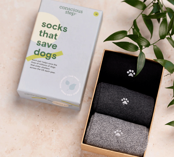 Conscious Step Socks That Save Dogs
