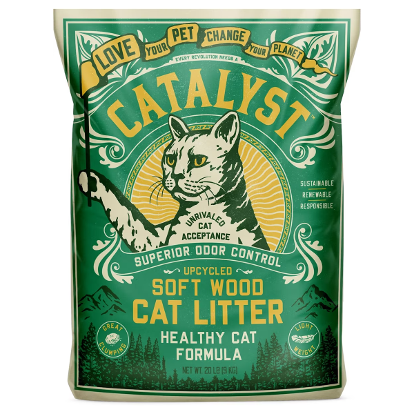 Catalyst Pet Healthy Cat Soft Wood Litter