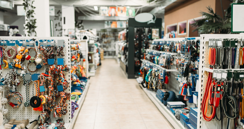 pet shop interior shelves with accessories 2024 12 02 13 44 43 utc